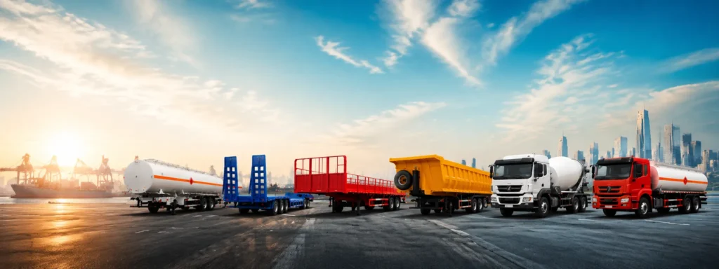WANCADO China truck and trailer supplier providing fuel tanker trailers, lowbed trailers, flatbed trailers, dump trailers, cement bulk trailers and concrete mixer trucks worldwide